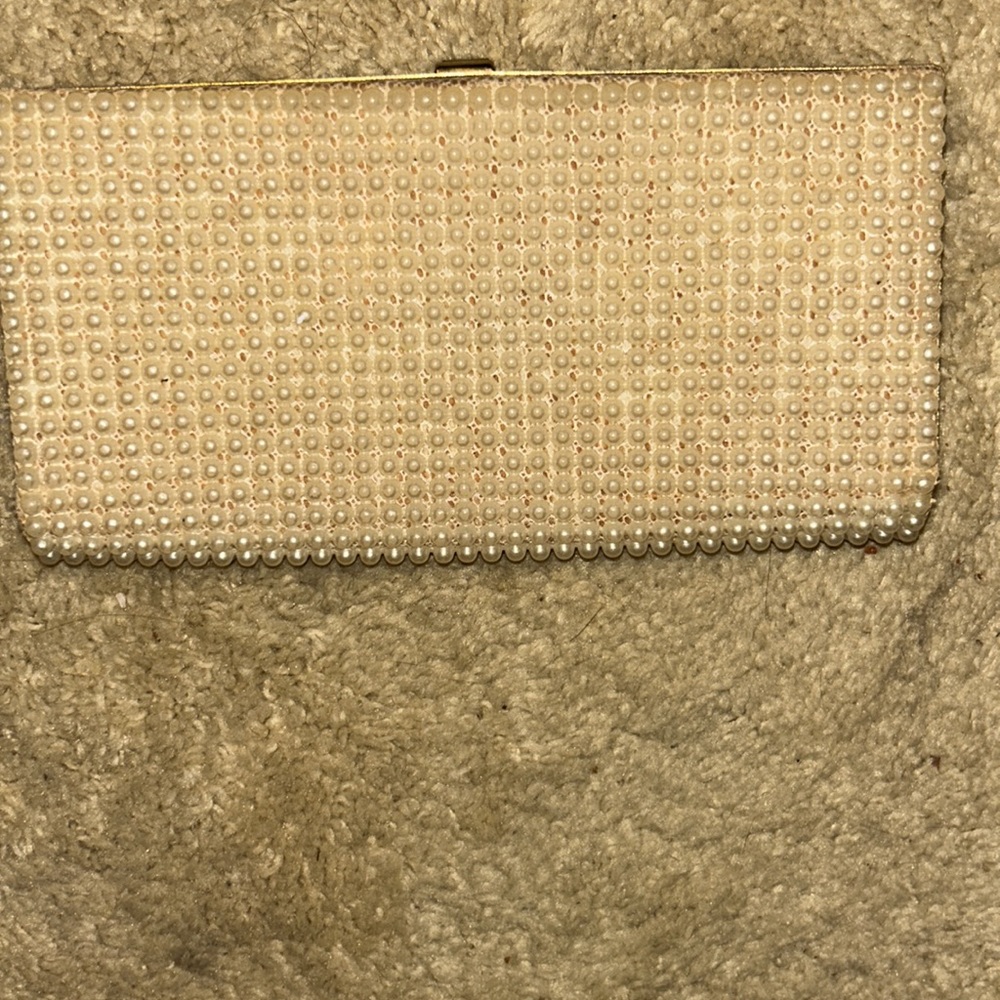 MID CENTURY Pearl clutch/ evening bag #bride # Chanel